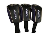 Baltimore Ravens 3 Pack Mesh Longneck Headcover Set