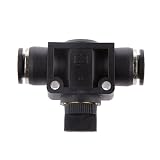 【ノーブランド 品】遮断スイッチ バルブ空気圧 真空プッシュ コネクタ エア継手 10mm 3/8