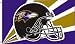 Baltimore Ravens 3x5 Helmet Design Flag