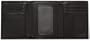 Floto Tri-fold Wallet in Black - leather wallet, billfold