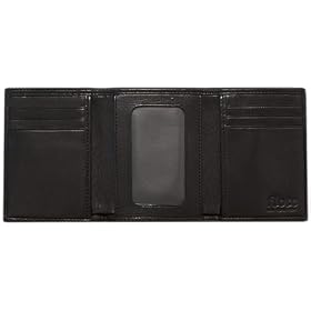 Buy Floto Tri-fold Wallet in Black - leather wallet, billfold by Floto