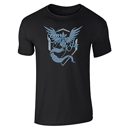 Pop Threads Team Mystic Trainer Black 3XL Short Sleeve T-Shirt