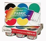 Speedball Fabric Screen Printing Ink Starter Set