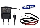 Produkt-Bild: Samsung Original Ladeger&auml;t Mini Ladekabel ETA0U10EBE + Lights and Energy Lanyard + f&uuml;r Samsung Galaxy Note N7000 / Galaxy Ace GT-S5830 / Galaxy S II i9100 / 3 III / Ace Hugo Boss / Ace PLUS / Galaxy Mini S5570 / Galaxy Nexus i9250 / Nexus S i9023 / Galaxy S Plus i9001 / Star II S 5260 / Samsung Galaxy S i9000 / Samsung Galaxy S II i9100 / Galaxy S Super i9003 / Galaxy R / Wave S8500 / Wave M / Wave S7230 / Wave 723 / Wave S5250 / Wave 525 / Wave 3 S8600 / Chat 335 / Samsung Galaxy W / Samsung Galaxy Y S5360 / Samsung Galaxy Y Pro / Samsung Wave Y S5360 / Galaxy W I8150 / Galaxy Gio GT-S5660 / Galaxy Fit GT-S5670 / Galaxy X cover S5690 / Galaxy 3 i5800 + Lights and Energy Lanyard