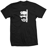 THE SHINING horror classic film movie retro BW SHIRT