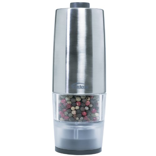 Trudeau One-Hand Battery Operated Pepper Mill, 