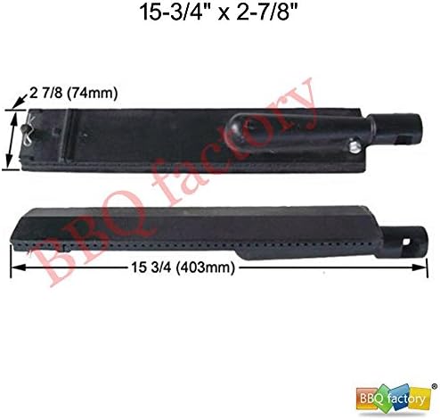 bbq factory K23301(3-pack) Cast Iron Burner for Turbo, Aussie, and Sams Grills