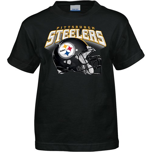 Reebok Pittsburgh Steelers Kids 4-7 Big Helmet T-Shirt