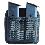 Bianchi 7320 Triple Threat Mag Pouch Staggered Fits Glock 20, 21. H&K USP. Para Ord. Size 4