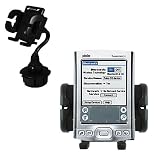 Gomadic for the PalmOne palm Tungsten T5 - PalmOne Tungsten T5 Car Cup Holder - Gomadic Brand