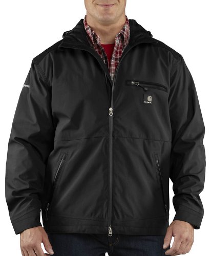 Hot Product !!! for Carhartt Men's Bad Axe Jacket, Black, X-Large