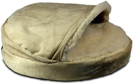 Snoozer Luxury Cozy Cave Pet Bed, X-Large, Butter