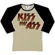 Kiss - My Ass Ladies Raglan