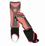 Manchester United Ankle Shinguards Youth - Red/Black