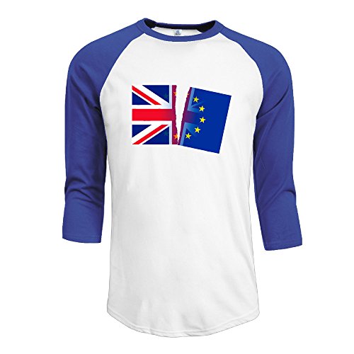 Gentleman Uk And Eu Flags Raglan Running Apparel