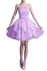 Short Organza/Satin Evening Dress/Homecoming Dress/Bridesmaid Dress/Prom Dress 