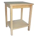 Unfinished Accent Table
