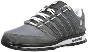 K-Swiss RINZLER SP 02283-037-M Herren Sneaker, Grau (Charcoal/Black/White), EU 44.5 (UK 10)