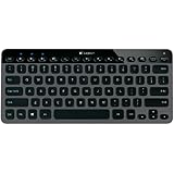 Logitech Bluetooth Illuminated Keyboard K810 for PCs, Tablets, Smartphones - Black