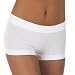 Gilligan & O'Malley White 2 Pk Ult Smlss Boyshort - M