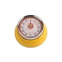 Kikkerland Magnetic Kitchen Timer, Yellow
