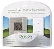 Oregon Scientific Atomic Alarm Clock with Wireless Thermometer - Small