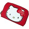Sanrio Hello Kitty Red Zip Around Wallet- Red Polka Dot Bow, Polka Dot Design