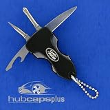 New Land Rover Multi Tool Flashlight Key Chain Ring