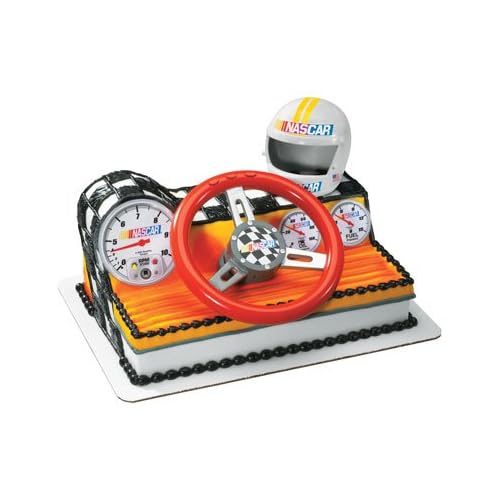 Nascar Racing Car Dashboard Cake Topper Kit