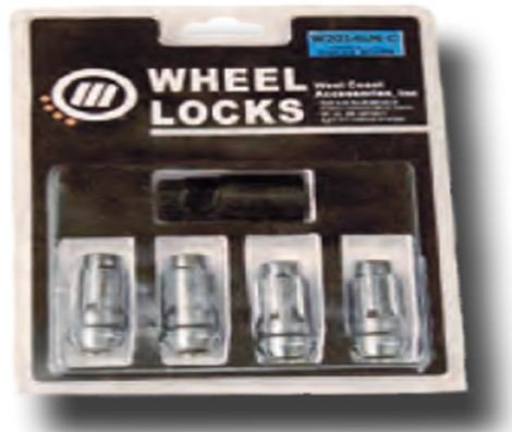 WestCoast Wheel Accessories W2042LMC Wheel Lock