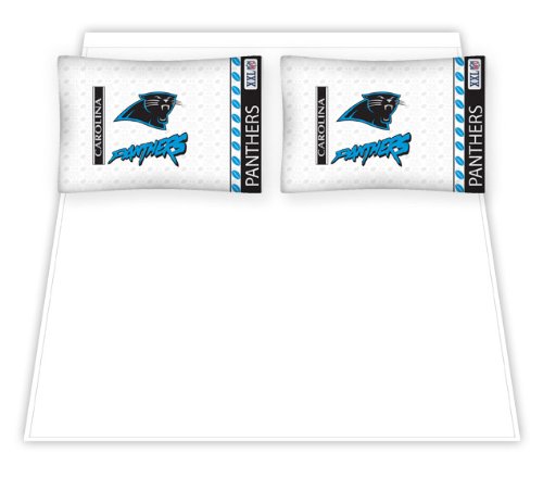 NFL Carolina Panthers Micro Fiber Sheet Set Full