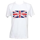 Mens London Union Jack Print Short Sleeve T-Shirt/Top