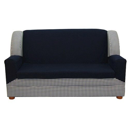 Kitchen: Elite child size Sofa   Navy, by Fantasy Furniture