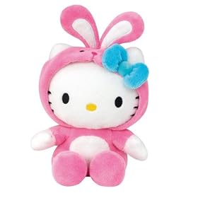 Peluche Hello kitty Lapin 15 cm