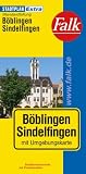Falk Stadtplan Extra Standardfaltung Böblingen / Sindelfingen