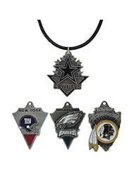 CGC Enamel-on-pewter NFC East Team Licensed NFL Pennant Necklace