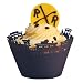 Paper Orchid Choo-Choo Train Cupcake Wrapper Sapphire, Set of 12
