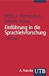 Einf�hrung in die Sprachlehrforschung (Uni-Taschenb�cher S)