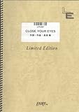 ピアノ&ボーカル CLOSE YOUR EYES/長渕剛(LPV487)[オンデマンド]-