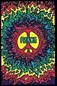 Psychedelic Peace - Black Light Poster