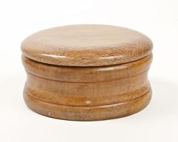Genuine Honey Mango Wood Shaving Soap Bowl from Parker Safety Razor