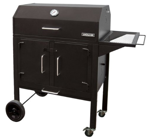 Landmann 590131 Black Dog 28 BBQ Charcoal Grill - 506-Square Inch - Black