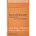 Geschichten vom Herrn Keuner: Z�rcher Fassung
