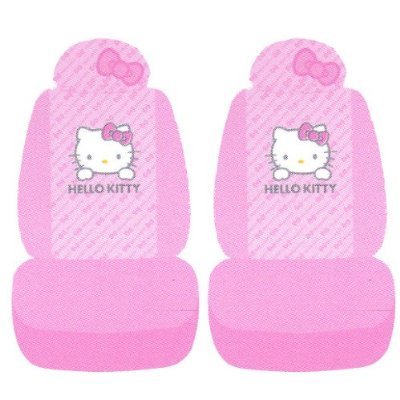 REALLY Sanrio Hello Kitty Car Front Seat Cover 2PC