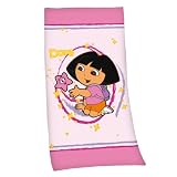 Herding 6153 29 515 Badetuch Velours "Dora", (Kids Best), Gr��e: 70/140 cm, Material: 100 % Baumwollevon "Herding"