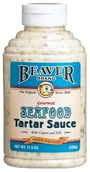 Beaver Brand Tartar Sauce, 11.5-Ounce Squeezable Bottles (Pack of 6)