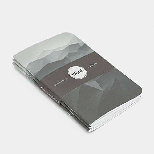 Word Notebooks Black Mountain
