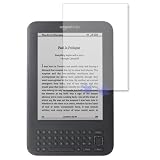 Amazon Kindle 3 3G + Wi-Fi 3rd Generation, 6^ (Latest Generation) Display Screen Protector Film Clear (Invisible) (3-Pack) by TDC-Direct