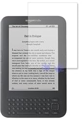 Amazon Kindle 3 3G + Wi-Fi 3rd Generation, 6^ (Latest Generation) Display Screen Protector Film Clear (Invisible) (3-Pack) by TDC-Direct