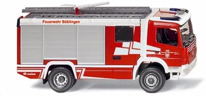 HO Scale European Emergency -- Rosenbauer RLFA 2000 AT Fire Engine